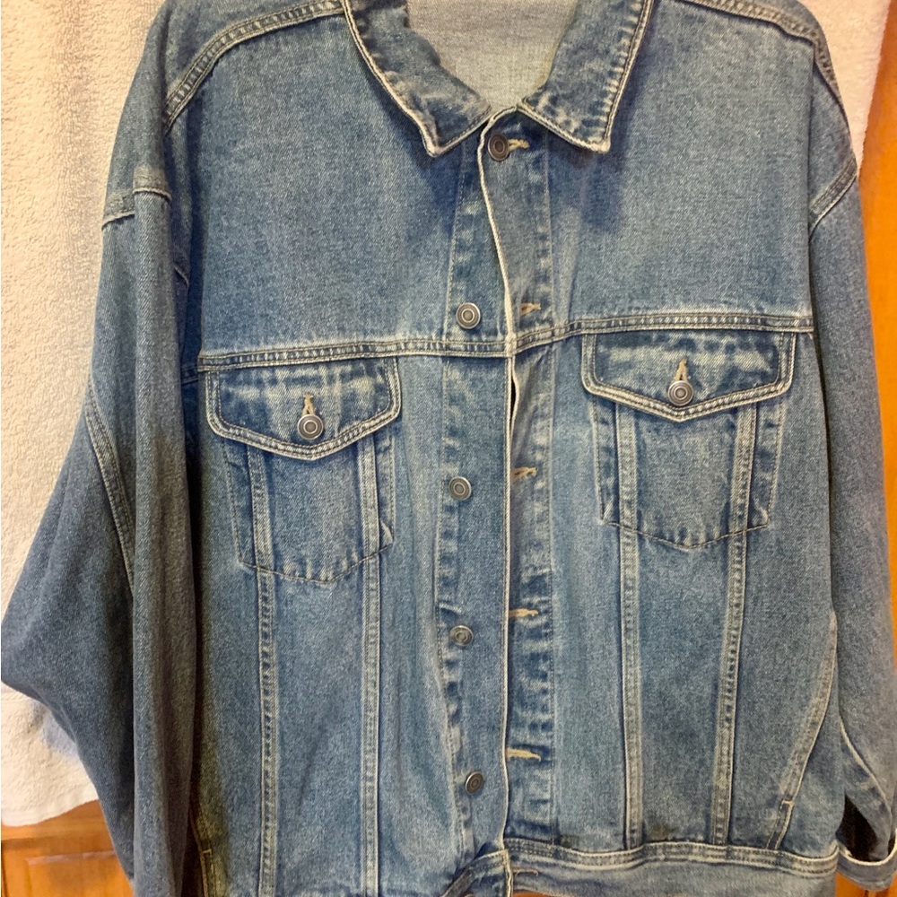 Vintage Blue Denim Jacket for Women